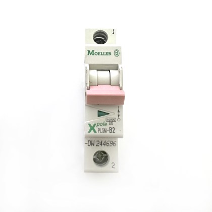 Moeller xPole PLSM-B2-DW B2 2A 2 Amp MCB Circuit Breaker Type B